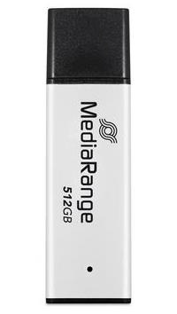 MediaRange mälupulk USB-Stick 512GB USB 3.0 high performance alumin