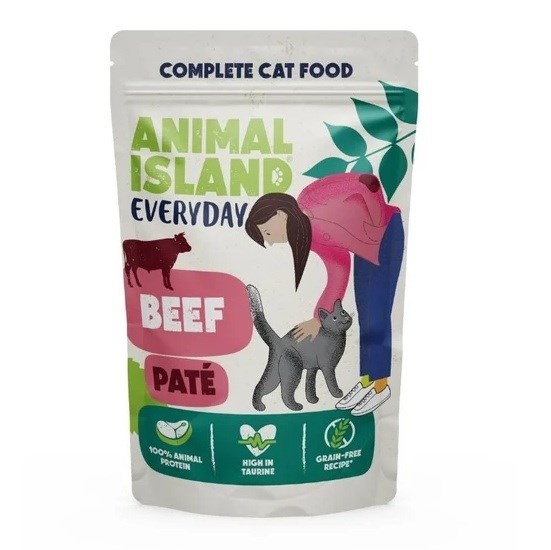 Animal Island kassitoit Everyday Beef Pate, 85g