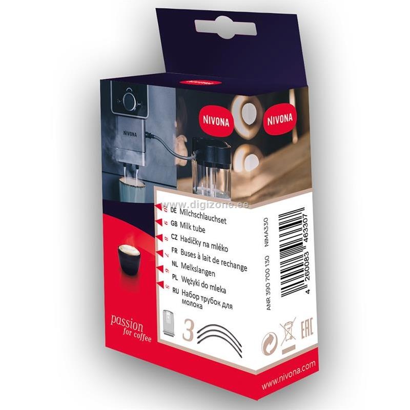 Nivona piimavoolikud espressomasinale Milk Tube (390700130), 3tk.