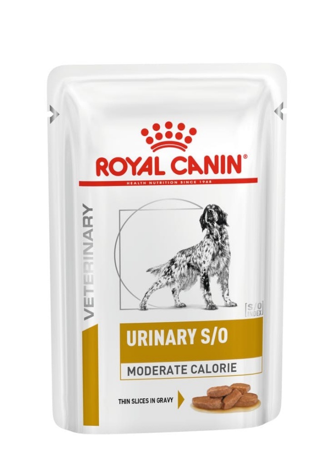 Royal Canin koeratoit Urinary S/O Moderate Calorie Chunks In Sauce, 12x100g