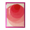 H4Y seinapilt Wally, 60x80cm, roosa ring, akrüül