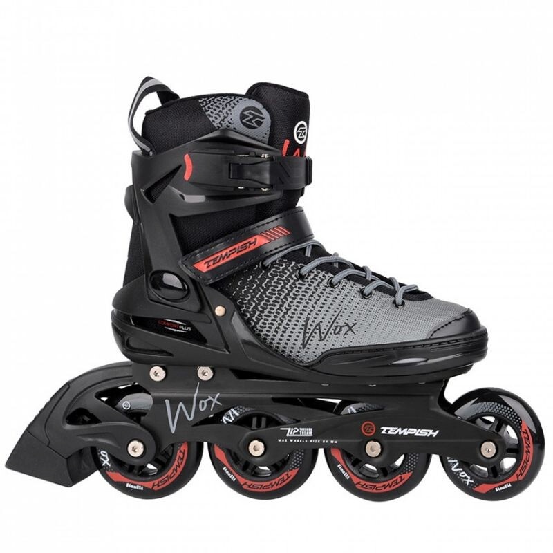 Tempish rulluisud Wox Uni must - suurus 44