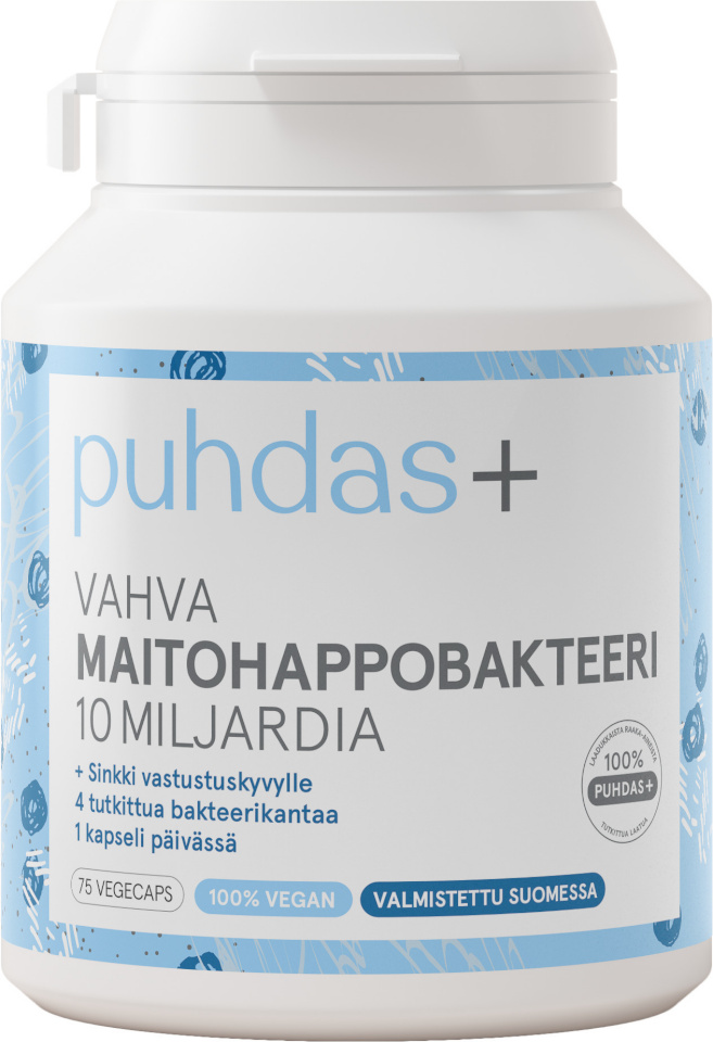 Puhdas+ piimhappebakter Strong, 75tk