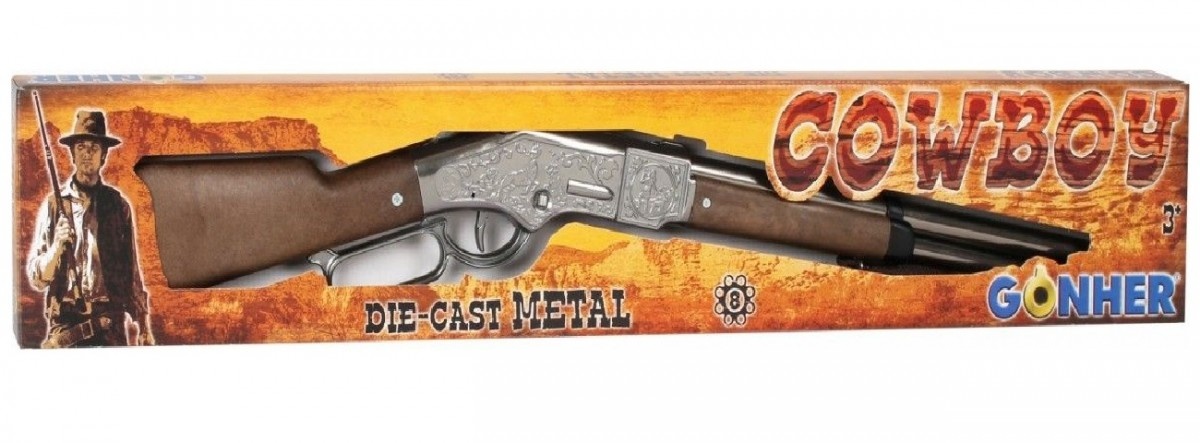 Pulio Metal cowboy shotgun 8 rounds Gonher