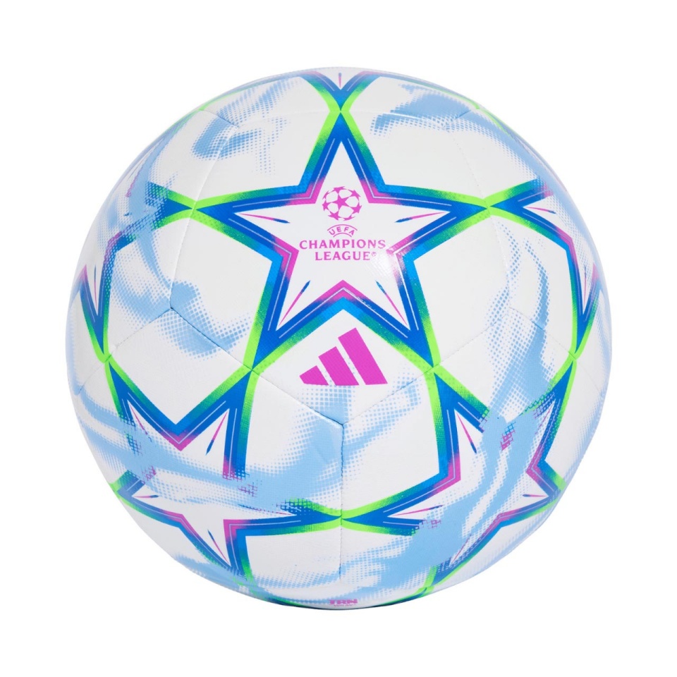 Adidas jalgpall UCL Training 26/27 League Stage valge-sinine-roheline-roosa KZ2981 4
