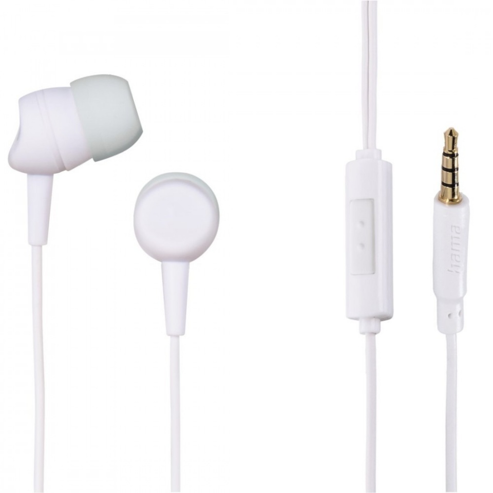 Hama kõrvaklapid In ear headphones kooky valge