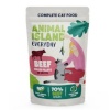 Animal Island kassitoit Everyday Beef Pulled Fillets In Broth, 85g