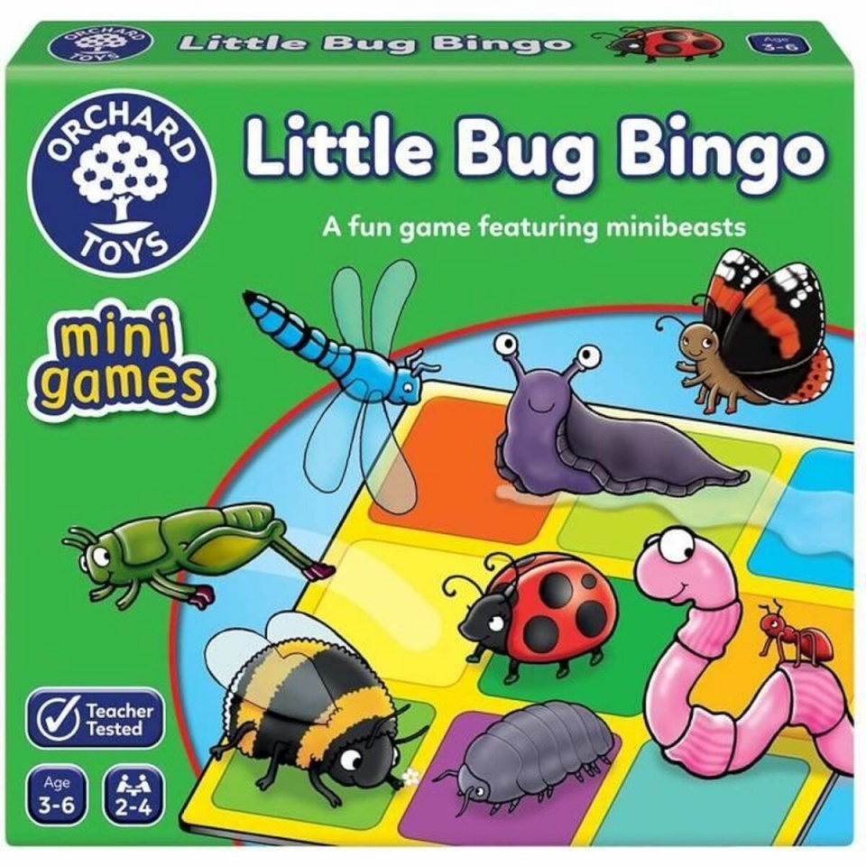 Orchard arendav mäng kolm-ühes Little Bug Bingo FR