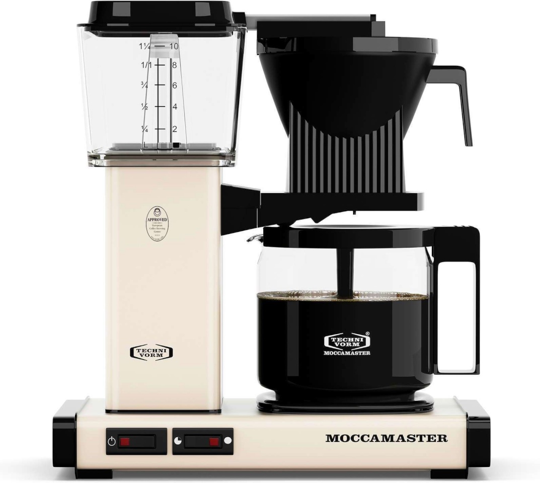 Moccamaster kohvimasin Automaatne, Light Ivory