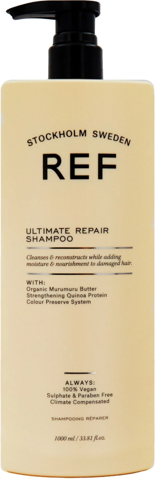 REF šampoon Ultimate Repair Shampoo 1000ml, unisex