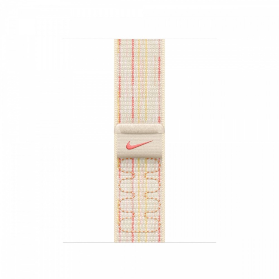 Apple kellarihm Watch 40 mm Starlight/Pink Nike Sport Loop