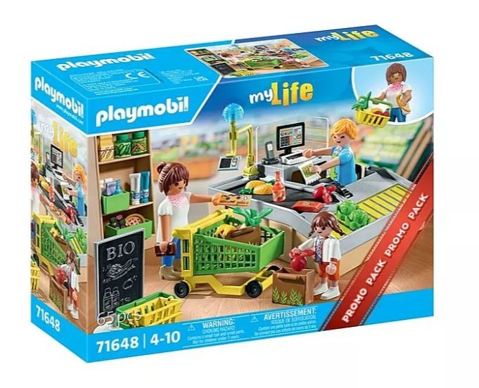 Playmobil klotsid 71648 My Life Bio-Supermarkt