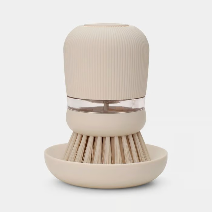 Brabantia Soap Dispensing Dish Brush Soft beež