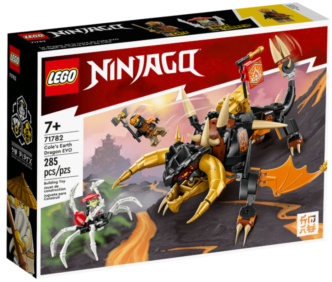 LEGO klotsid Ninjago 71782 Cole's Earth Dragon EVO
