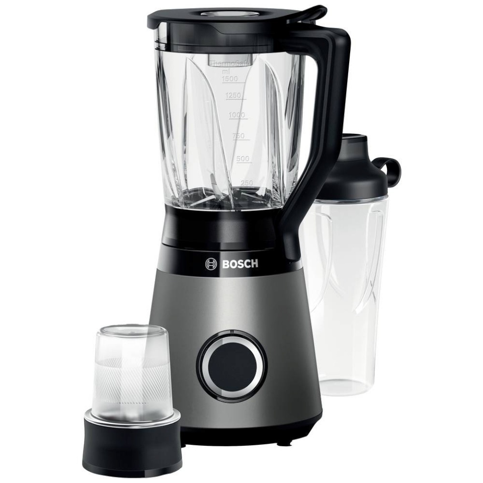 Bosch blender MMB6177S Serie 4 VitaPower Blender 1,5L, must/hõbedane