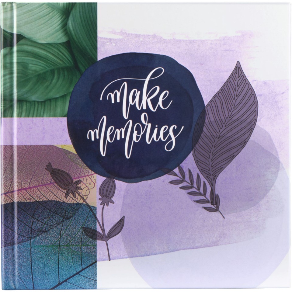 Hama fotoalbum Nature Buch-Album 18x18 30 weiße Seiten 7645