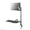 NeoMounts DS90-325BL1 Sit-Stand workstation Desk 1 screen - 17-32" - 1-9 kg (curved 6 kg) - gas spring - must