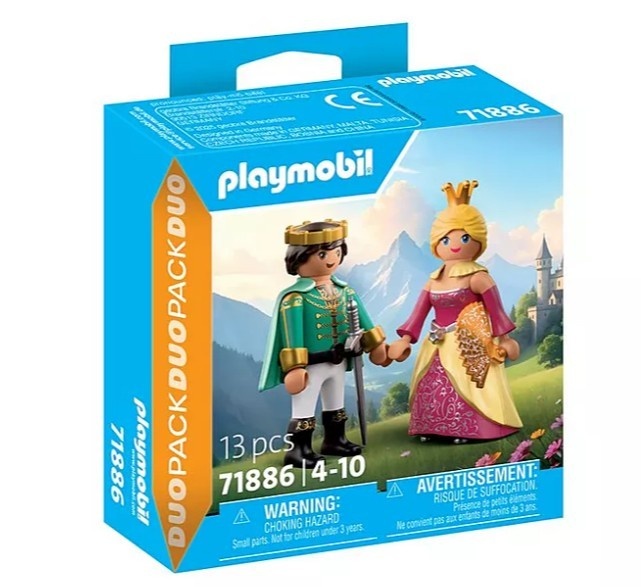 Playmobil klotsid 71886 Duo Pack 71886 Książę i księżniczka