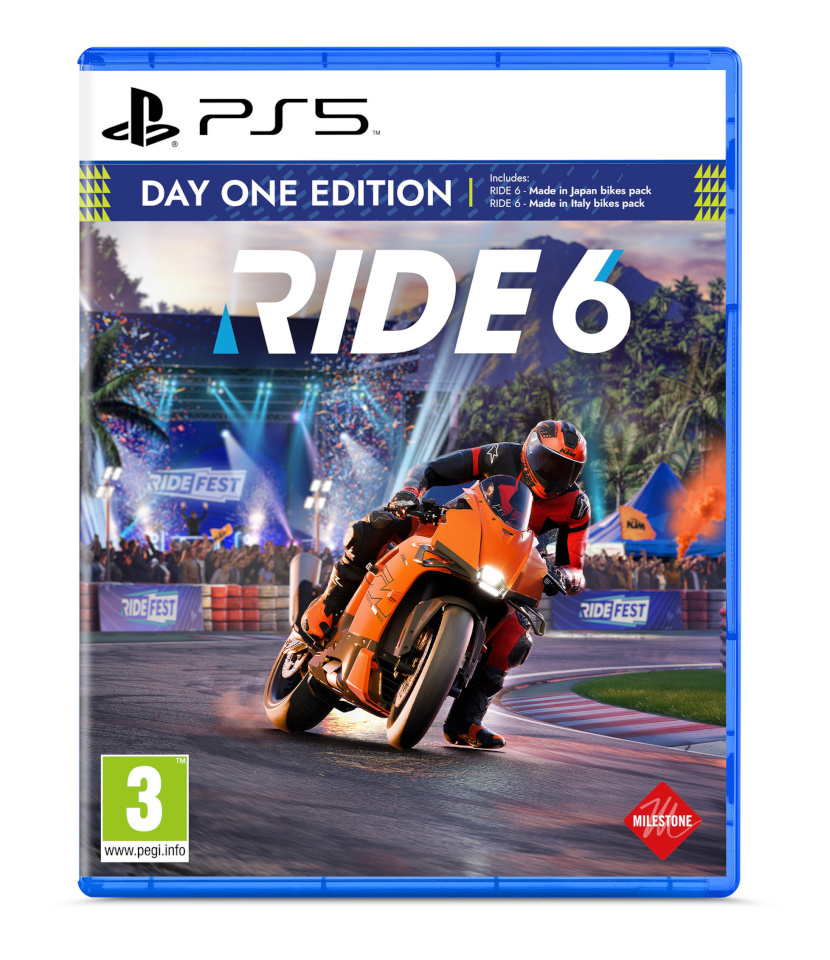 Milestone'i mäng Ride 6 (esimese päeva väljaanne) (PS5)
