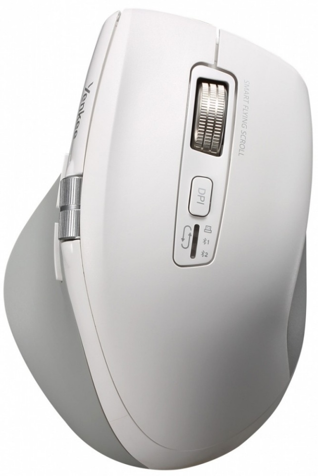 YENKEE hiir Mouse 2095WH SPIN DUAL,Smart Flying Scrol