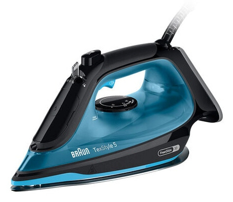 Braun triikraud TexStyle 5 Steam Ceramic soleplate 2600W must, sinine
