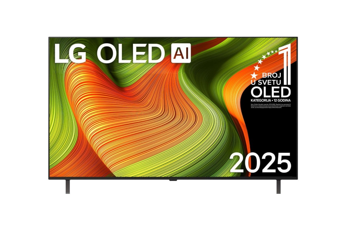 LG televiisor OLED AI OLED55B53LA 139.7 cm (55") 4K Ultra HD Smart TV Wi-Fi must