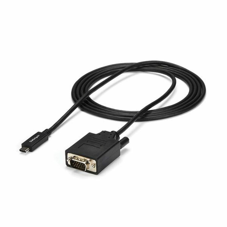 StarTech kaabel Usb-C To Vga Cable, 2m, must