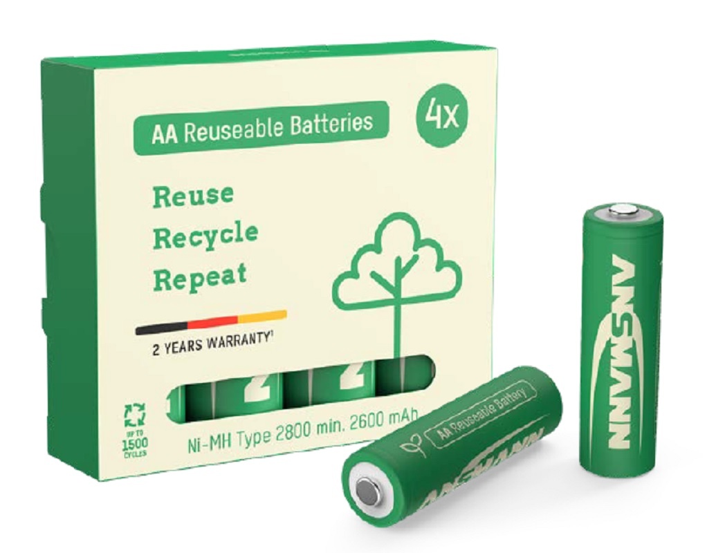 Ansmann roheline-PRO NiMH-aku Mignon 4er pakk Typ 2800 min. 2600mAh