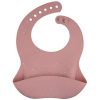 Canpol BABIES silikoonist pudipõll taskuga DOTS, 51/029_pink