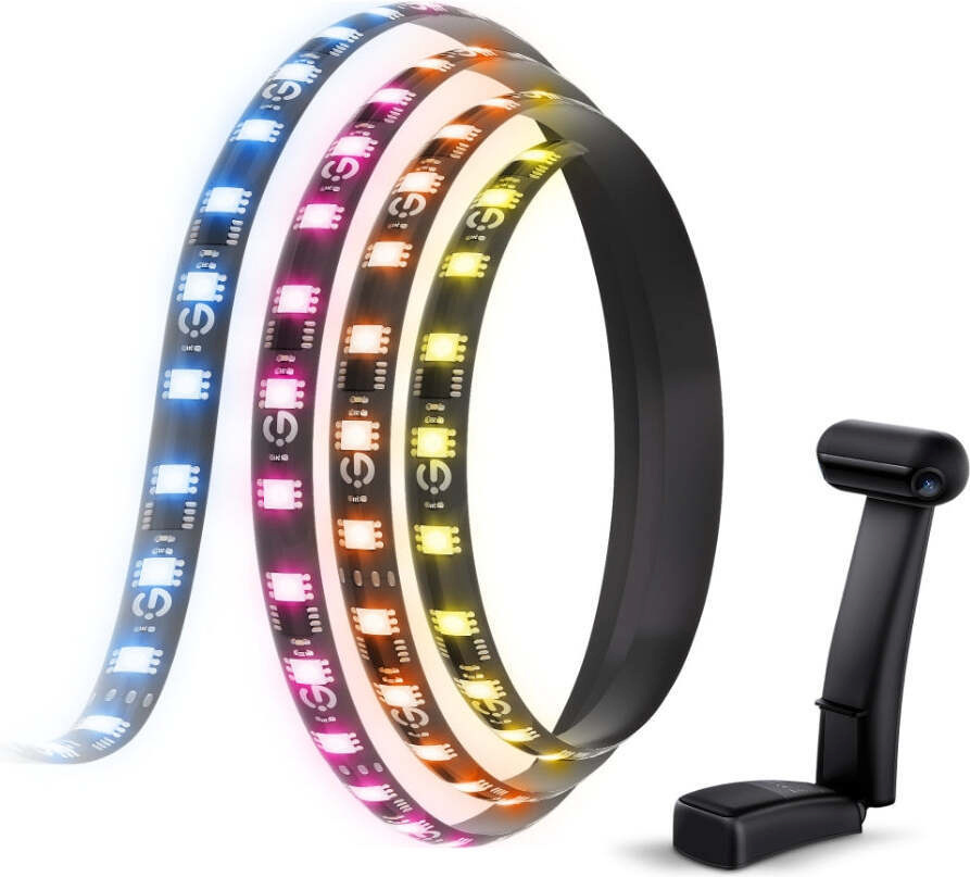 Govee LED valgusriba Envisual TV Backlight T2 with Dual Cameras LED Light Strip for 55~65" TV, 3,6m