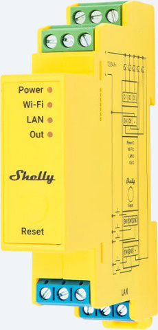 Shelly Pro RGBWW PM kontroller, WiFi