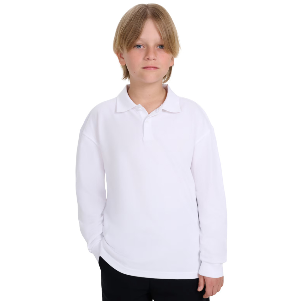 4F T-särk poistele Longsleeve M483 valge 4FJWAW25TLONM483 10S suurus 164cm