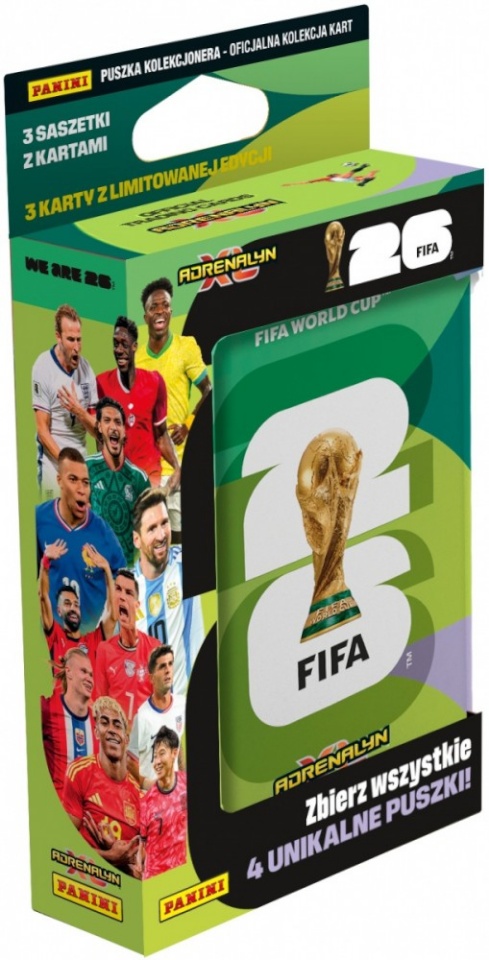 Panini Kolekcja Cards FIFA World Cup 2026 Mini can