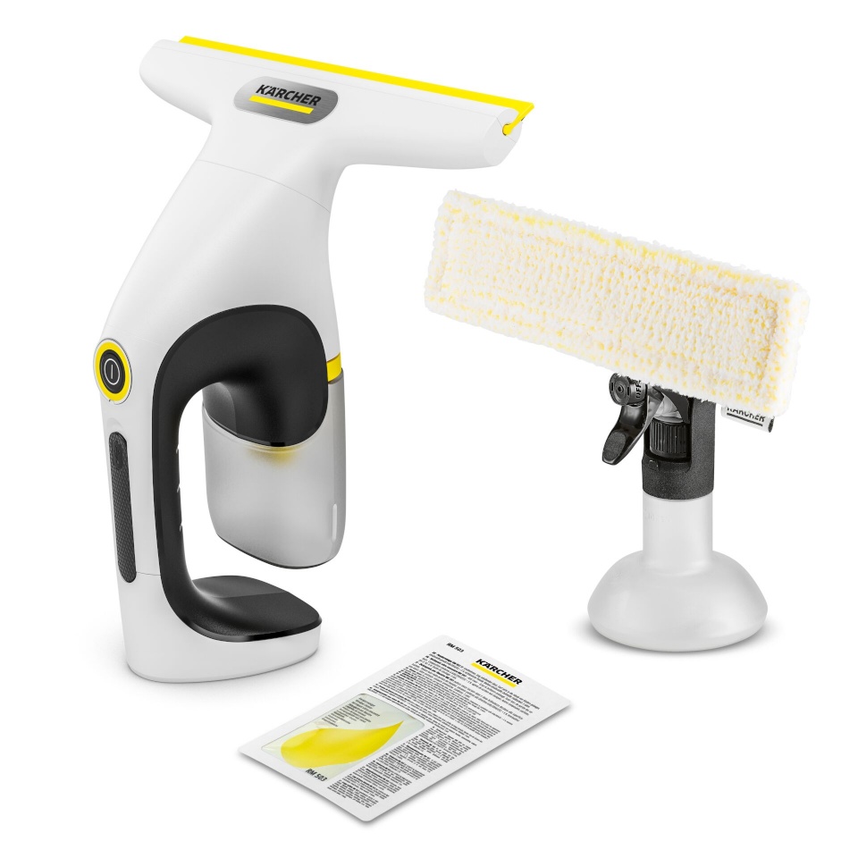 Kärcher aknapesur WV 1 Compact Care Cordless Window Vacuum Cleaner, valge