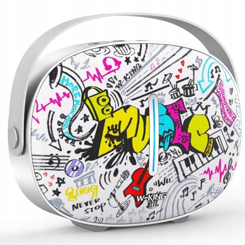W-king kaasaskantav kõlar T8II Wireless Bluetooth Speaker – music