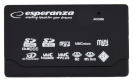 Esperanza mälukaardilugeja Card Reader ALL IN ONE EA119 USB 2.0