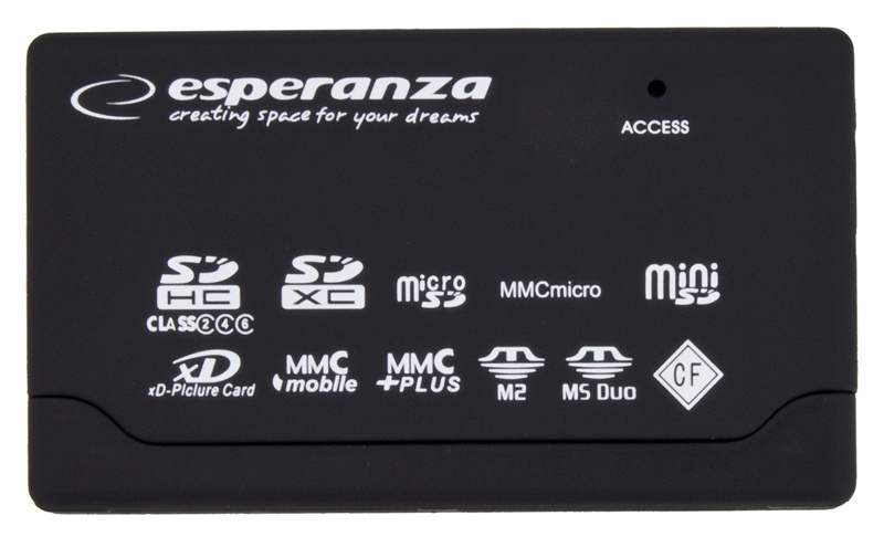 Esperanza mälukaardilugeja Card Reader ALL IN ONE EA119 USB 2.0