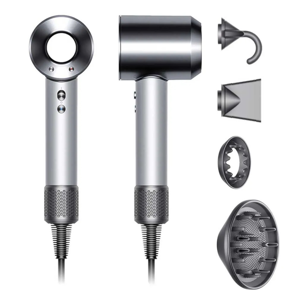 Dyson föön HD11 Supersonic Hair Dryer Professional Edition, hõbedane
