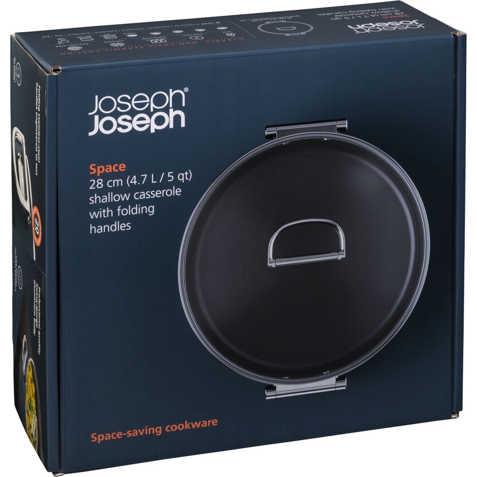 Joseph Joseph Space Fold.Handle Ceram.N/S 28cm sinine Shallow P&L