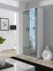 Cama Meble vitriinkapp display cabinet SOHO S6 2D2S valge/hall läikega