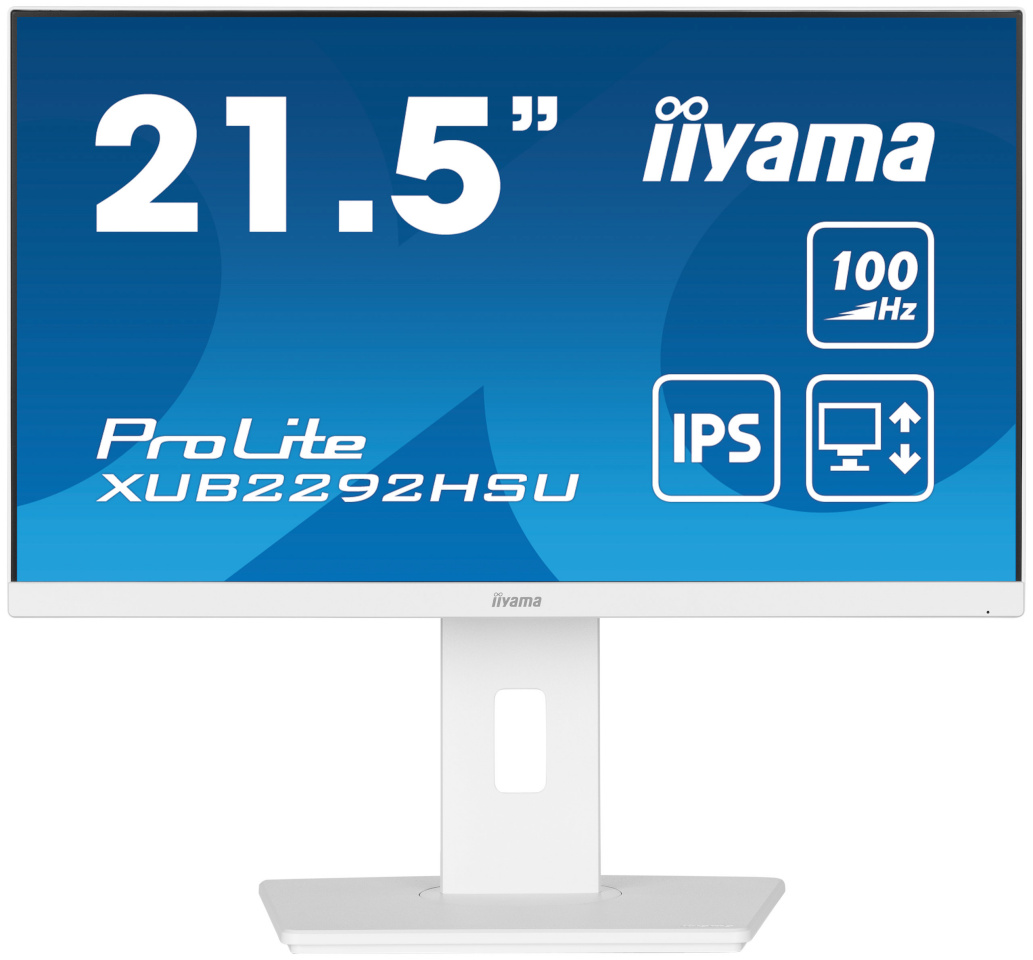 iiyama monitor 54.5cm (21.5") XUB2292HSU-W6 16:9 HDMI+DP+USB Li.wh.