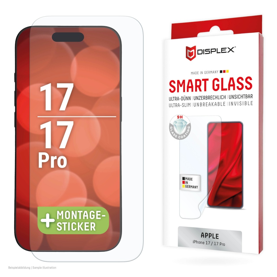 Displex kaitseklaas Apple iPhone 17/17 Pro Smart Screen Glass By Transparent