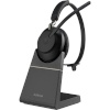 Jabra mikrofoniga kõrvaklapid Evolve2 65 UC Mono Headset must BT USB-A + Charging Stand