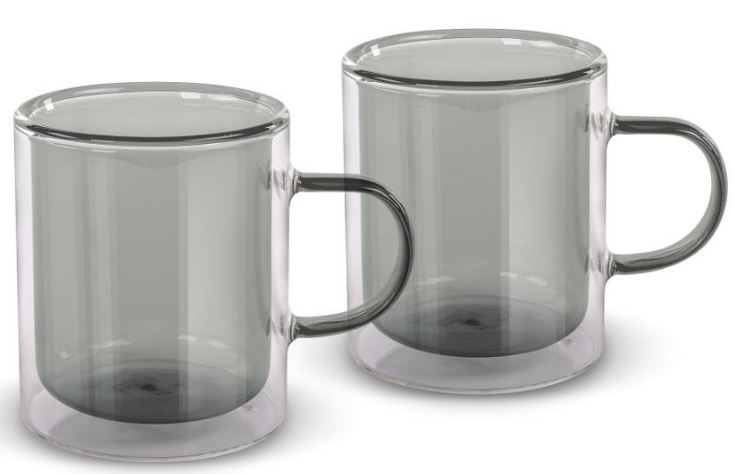 Lamart boorsilikaadist tassid LT9121 Borosilicate Glass Tea Cups, 2 x 350ml