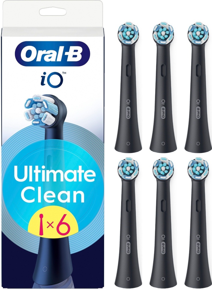Brauni lisaharjad Oral-B iO Ultimate Clean Brush Head, 6tk, must