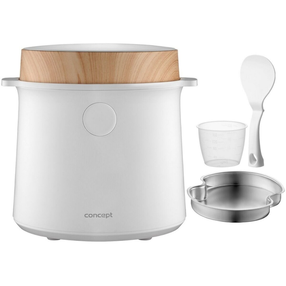 Concept riisikeetja RE3030 Rice Cooker, 1,5L, valge 