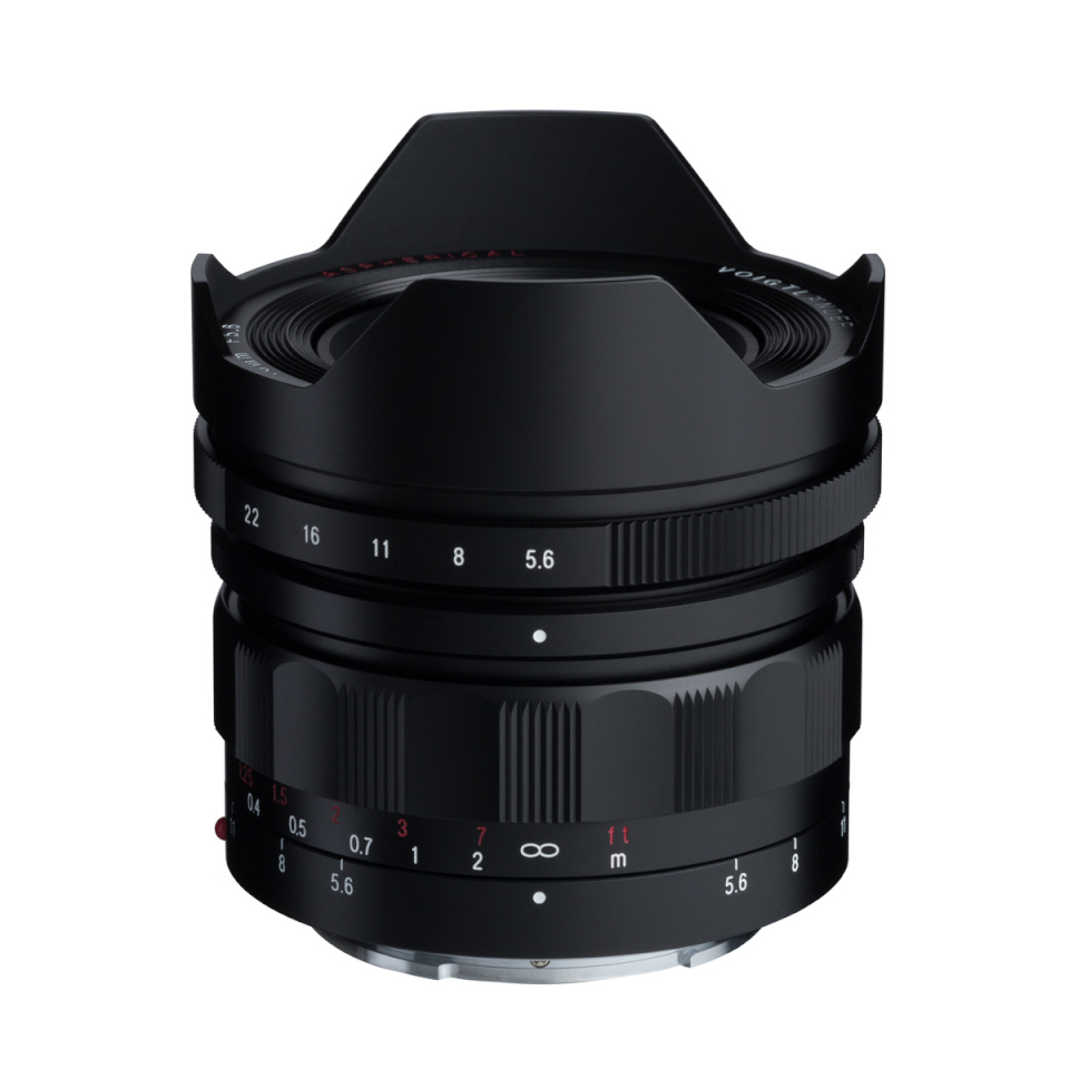 Voigtländer Hyper Wide Heliar 5,6/10 mm Sony E-Mount, asph., must, objektiiv