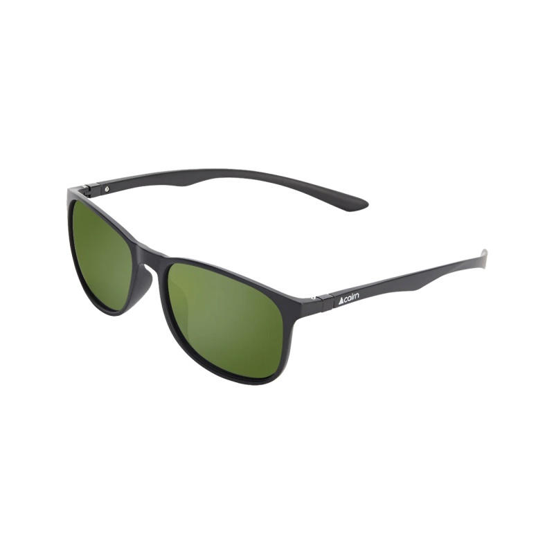 Cairn Päikeseprillid Stan, Matte Black Green