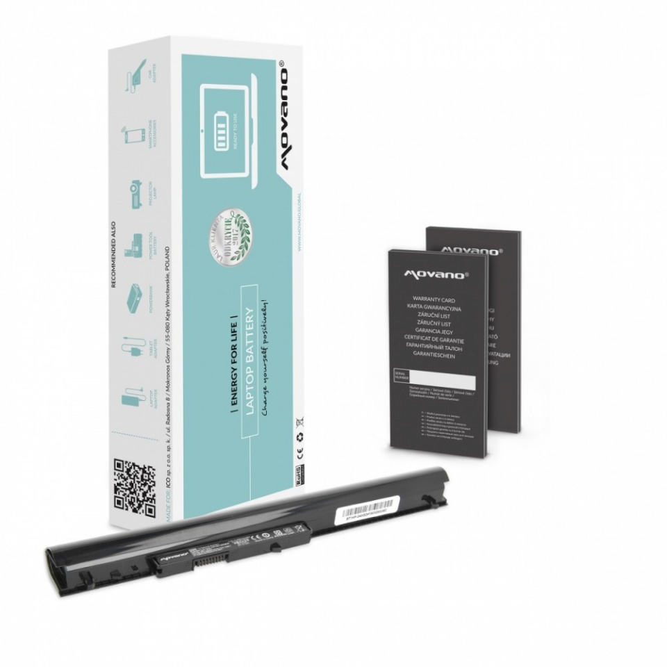 Movano sülearvuti aku OA04 HSTNN-LB5S for 240 245 250 255 G2 G3 - 2200 mAh (32 Wh)