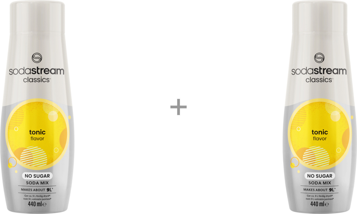 Sodastream Tonic Sugar No joogikontsentraat, 440 ml, 2 tk.
